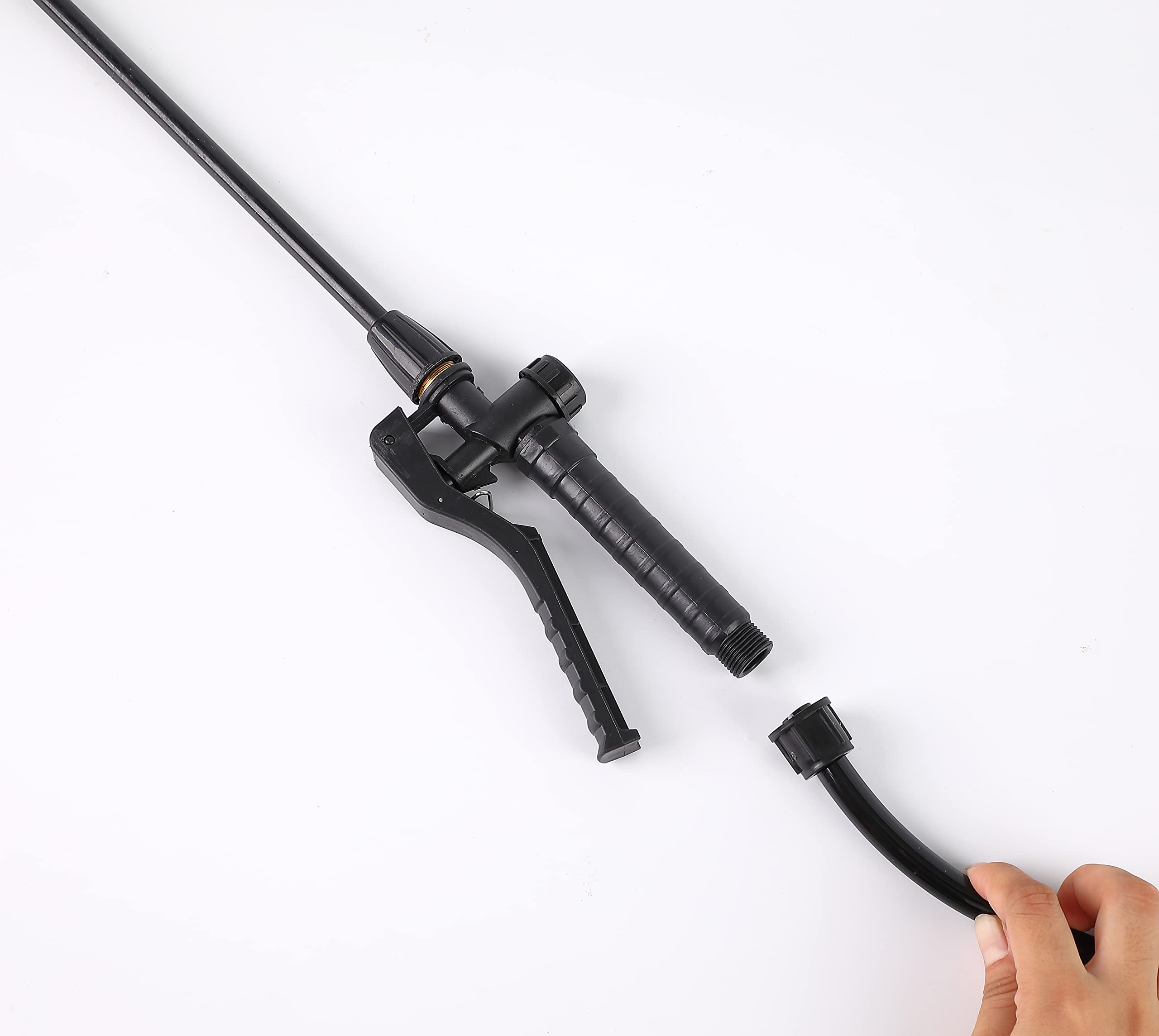 Aimela installation-ready hose kit for garden pumps.