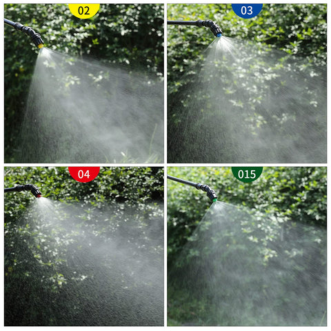 Aimela 110-3-0mm nozzle for broader coverage.