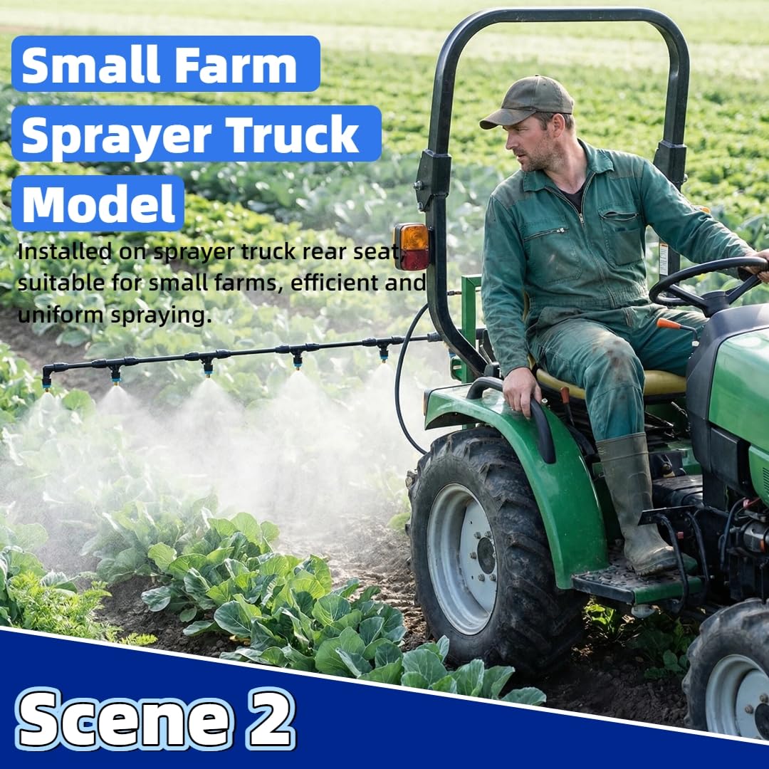 Aimela wide-coverage spray reduces passes in gardens and farms.