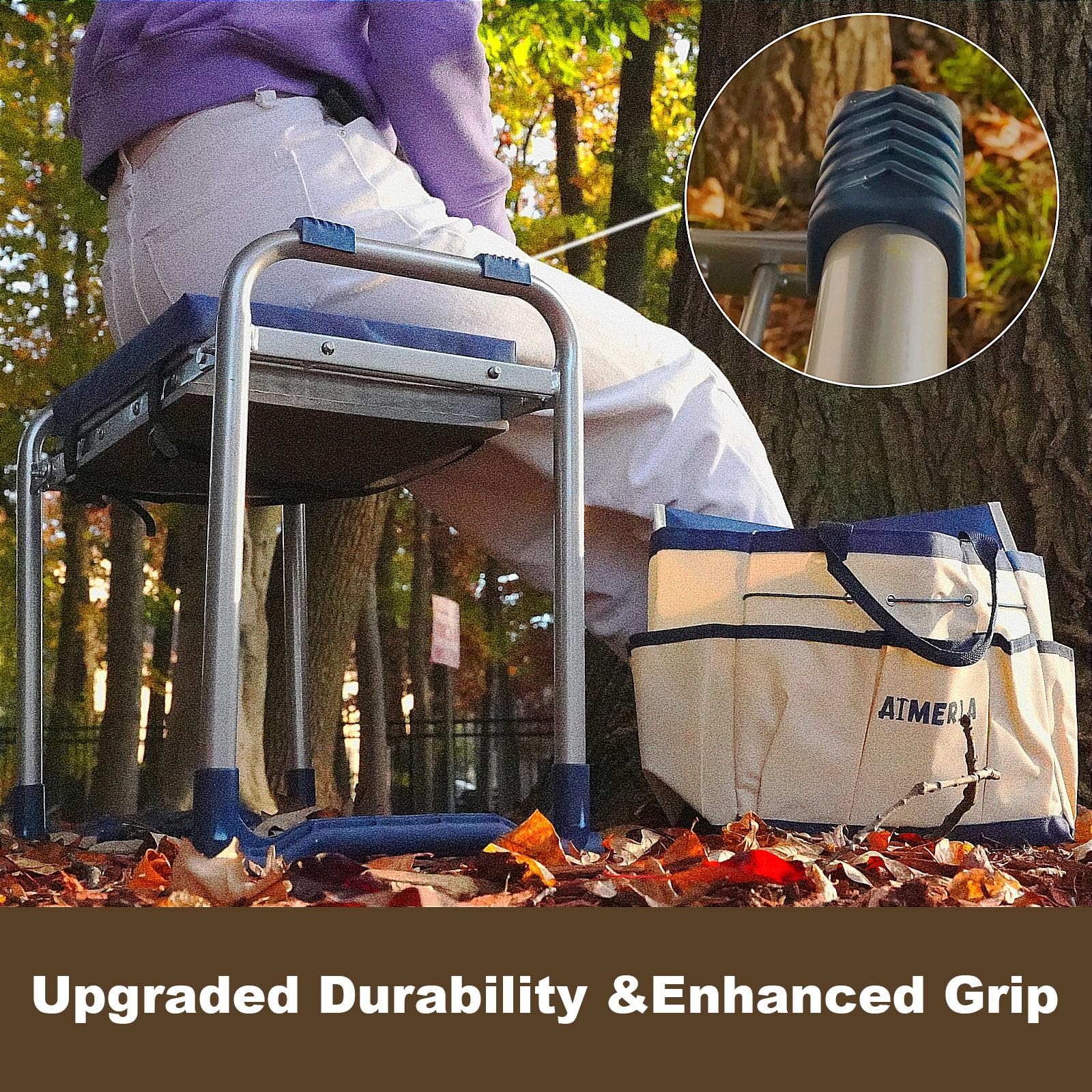 Aimerla K5 snap-lock folding action for quick transition to bench mode.