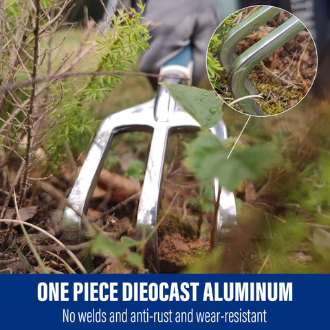 Aimerla non-slip grip handles ensure comfortable use during long gardening tasks.