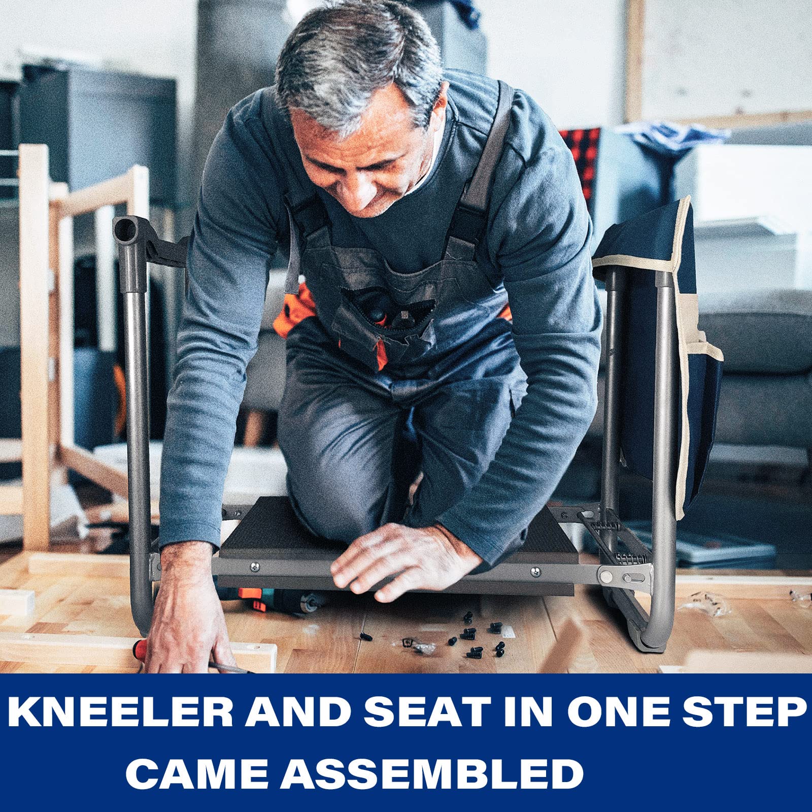 Aimerla upgraded widened kneeling pad provides extra width for comfort.