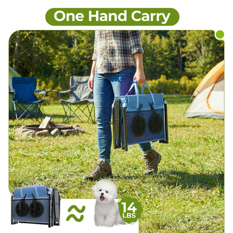 Aimnny wagon supports up to 220 lbs for groceries and gear