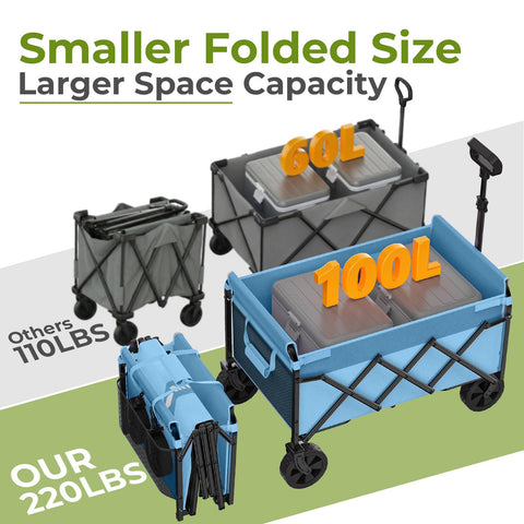 Aimnny pull strap enables quick setup and folding