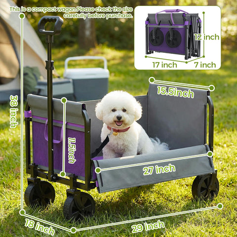 Aimnny wagon water-resistant Oxford fabric protects contents
