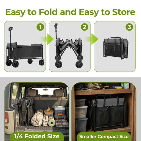 Aimnny Wagons rear storage pouch keeps essentials within reach