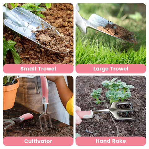 AIMORE small trowel ideal for precise transplanting.