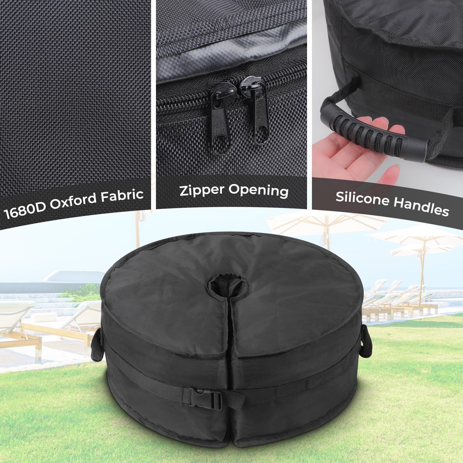 Aimosen sandbag made from 1680D Oxford fabric for durability