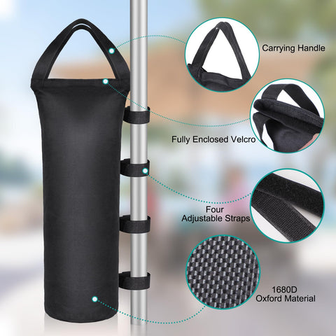 Aimosen sandbags setup in three quick steps.