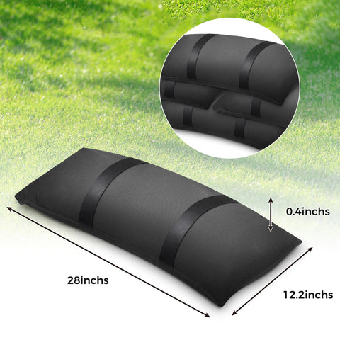 Aimosen two-pack sandbags ready for patio and poolside use