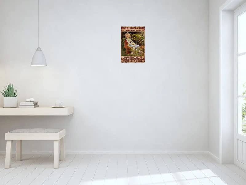 Ainbash tin sign for table or wall display with four-hole hanging.