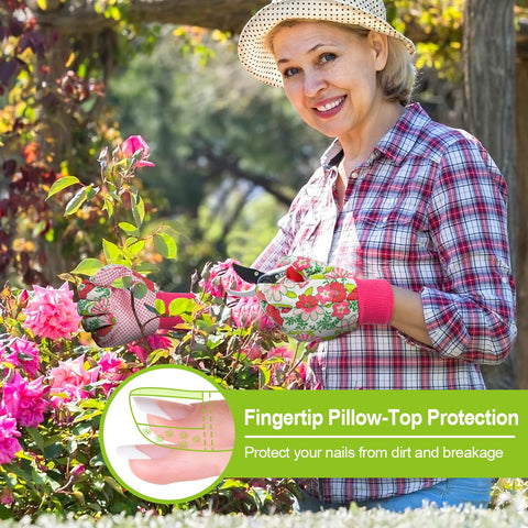 Ainiv non-slip PVC points improve grip during pruning.