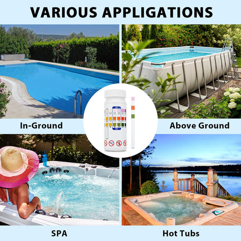 Ainkter Pool Test Strips suited for pools and hot tubs