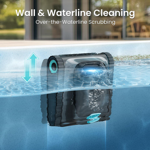Aiper Scuba S1 smart navigation sensors map the pool for thorough coverage