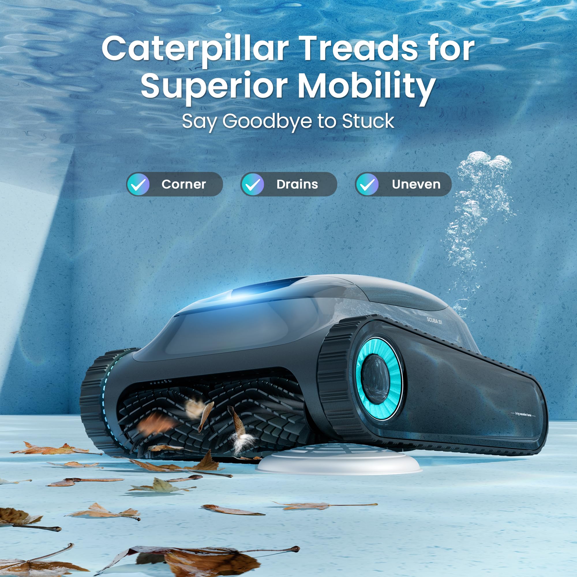 Aiper Scuba S1 reliable performance backed by a 2-year warranty