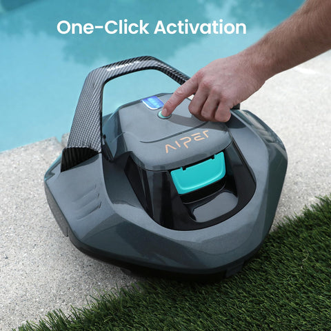 Aiper Seagull SE compact, portable design ideal for above-ground pools.