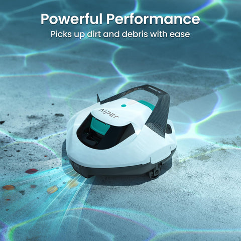 AIPER Seagull SE cordless design frees you from cords during cleaning.