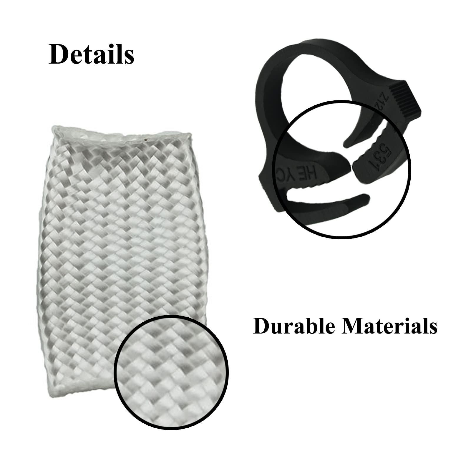 Air Bleed Socket Kit’s Air Exhaust Tube fits various filters for flexible installation.