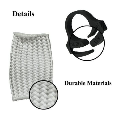 Air Bleed Socket Kit’s Air Exhaust Tube fits various filters for flexible installation.