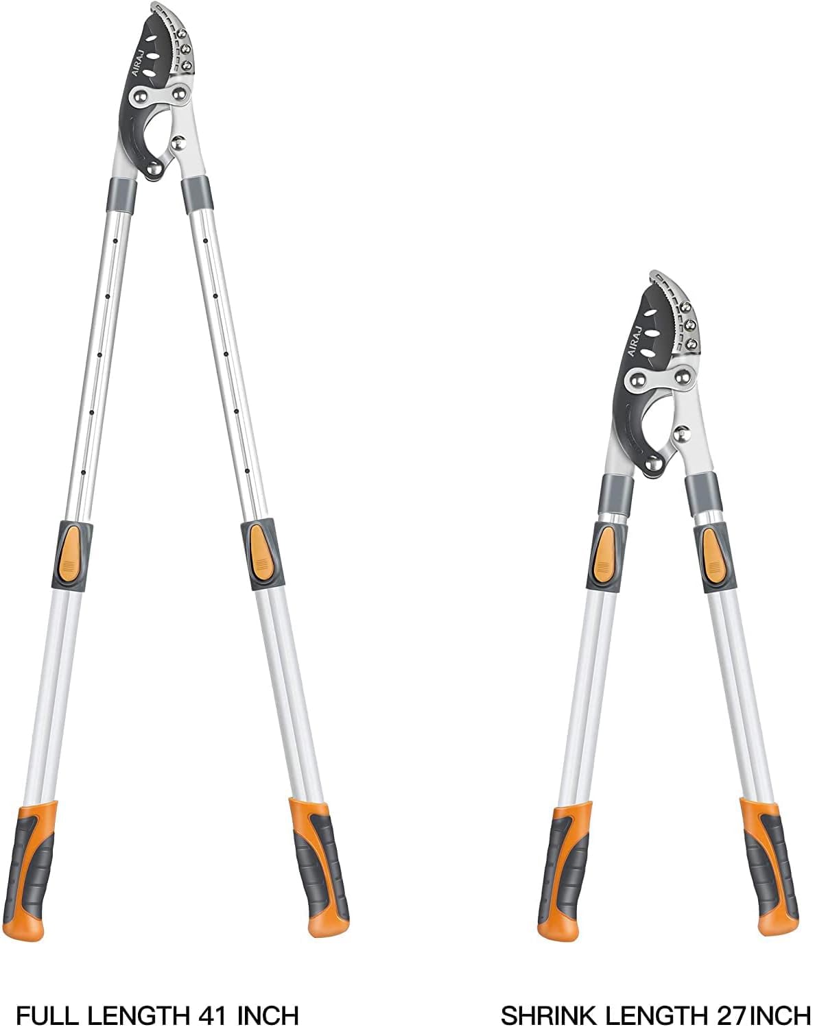 AIRAJ SK5 steel blade provides sharp, durable cuts.