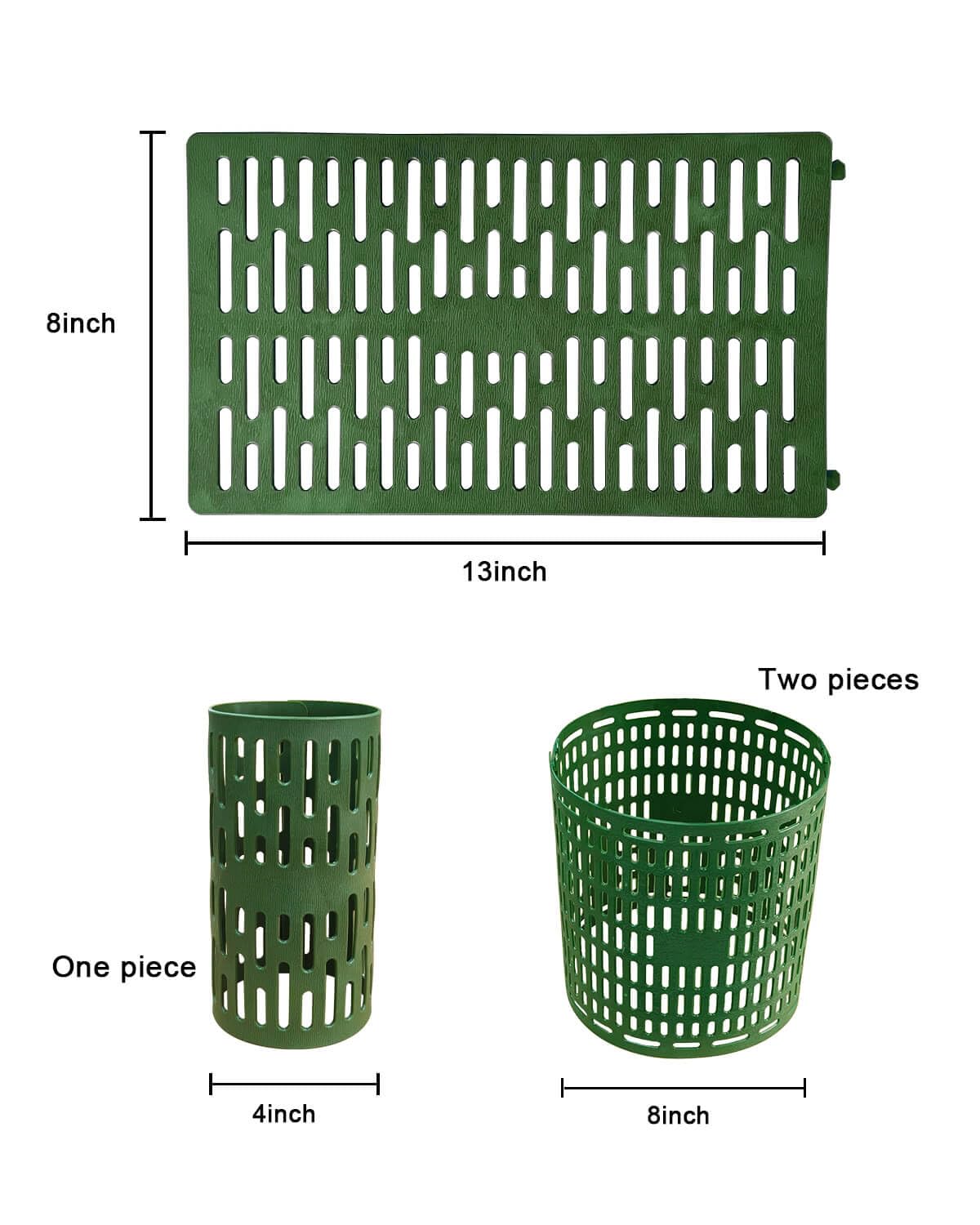 AireKouzia multiuse trunk protectors shielding a lamp post and landscape features