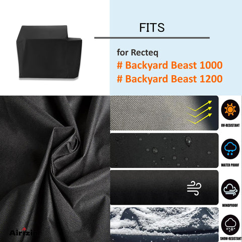 Airizin Backyard Beast cover strap and buckle for secure holding