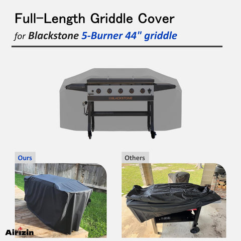 Airizin easy-lift handles simplify cover removal after cooking.