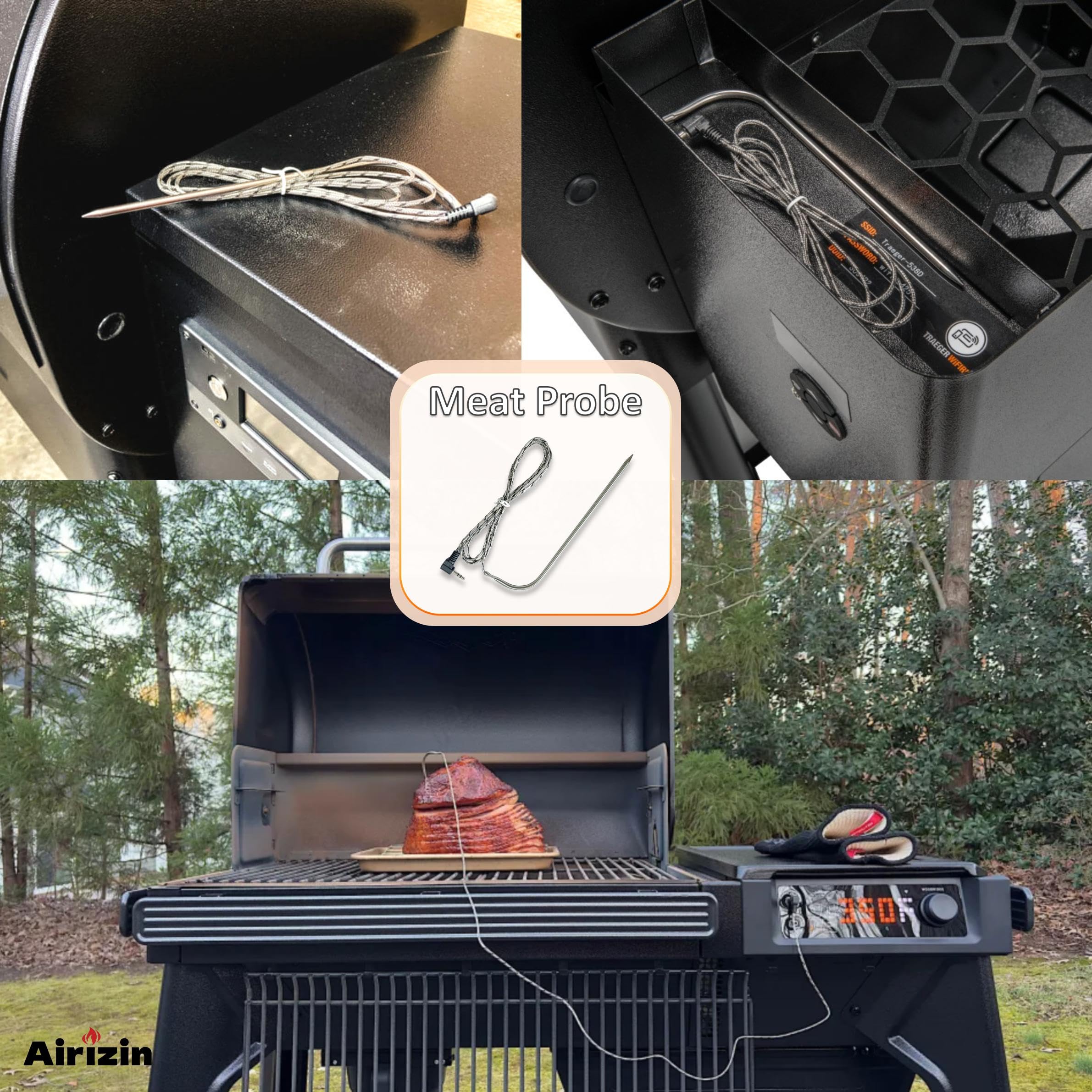 Airizin probe is Woodridge-specific; verify model before purchase.