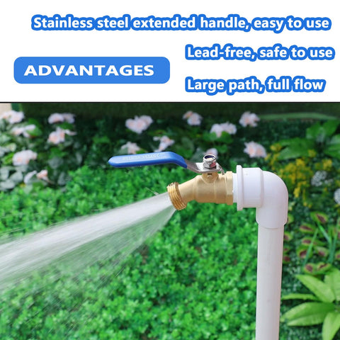 AIRLUNCH extended non-slip stainless-steel handle for easy operation with gloves