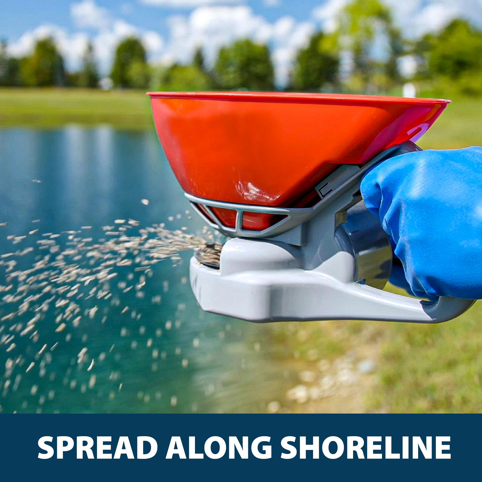 Airmax EasyKlear compatible with granular spreaders for easy application.