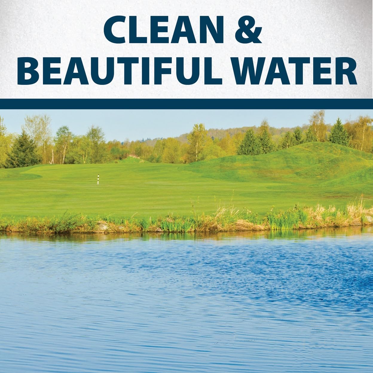 Airmax Pond Dye Plus sun-shield water supports safe habitats