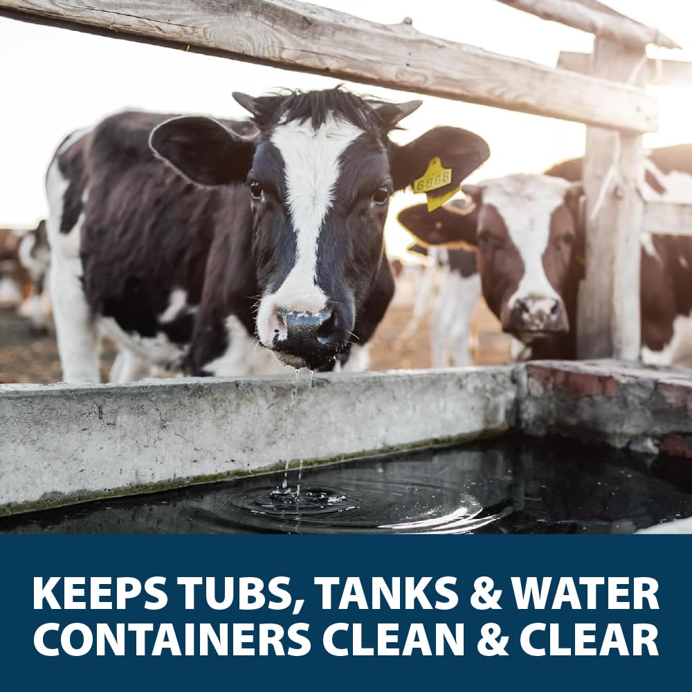 Airmax Stock Tank Defense is safe for animals.
