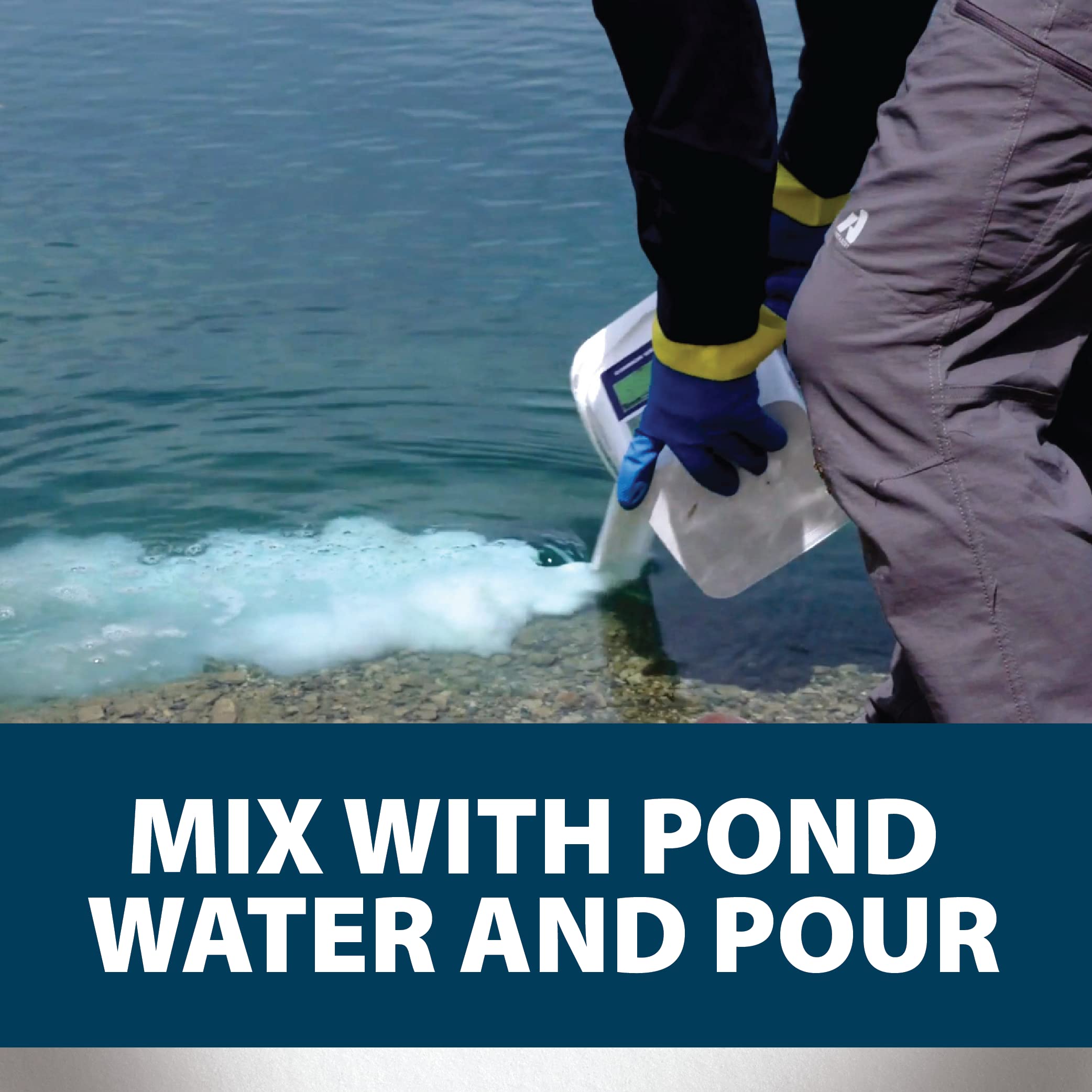 Airmax Wipeout label lists targets for floating and submerged weeds.