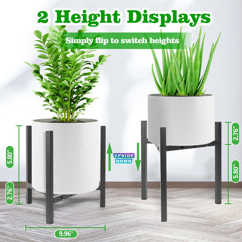 Airpark easy-assembly frame lets you secure pots quickly and safely.