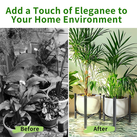 Airpark non-slip foot pads protect floors and keep plants steady.
