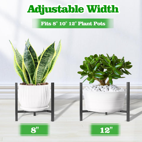 Airpark triangle-stability design keeps heavy pots secure on any surface.