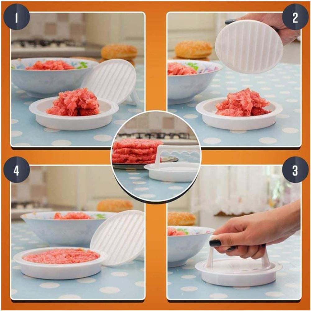 AISIBO burger press made from durable PVC for safe DIY meals.