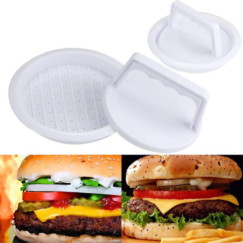 AISIBO burger press plate with 10.6 cm diameter for precise patties.