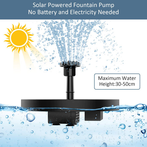 AISITIN fountain for pool or pond promoting water circulation