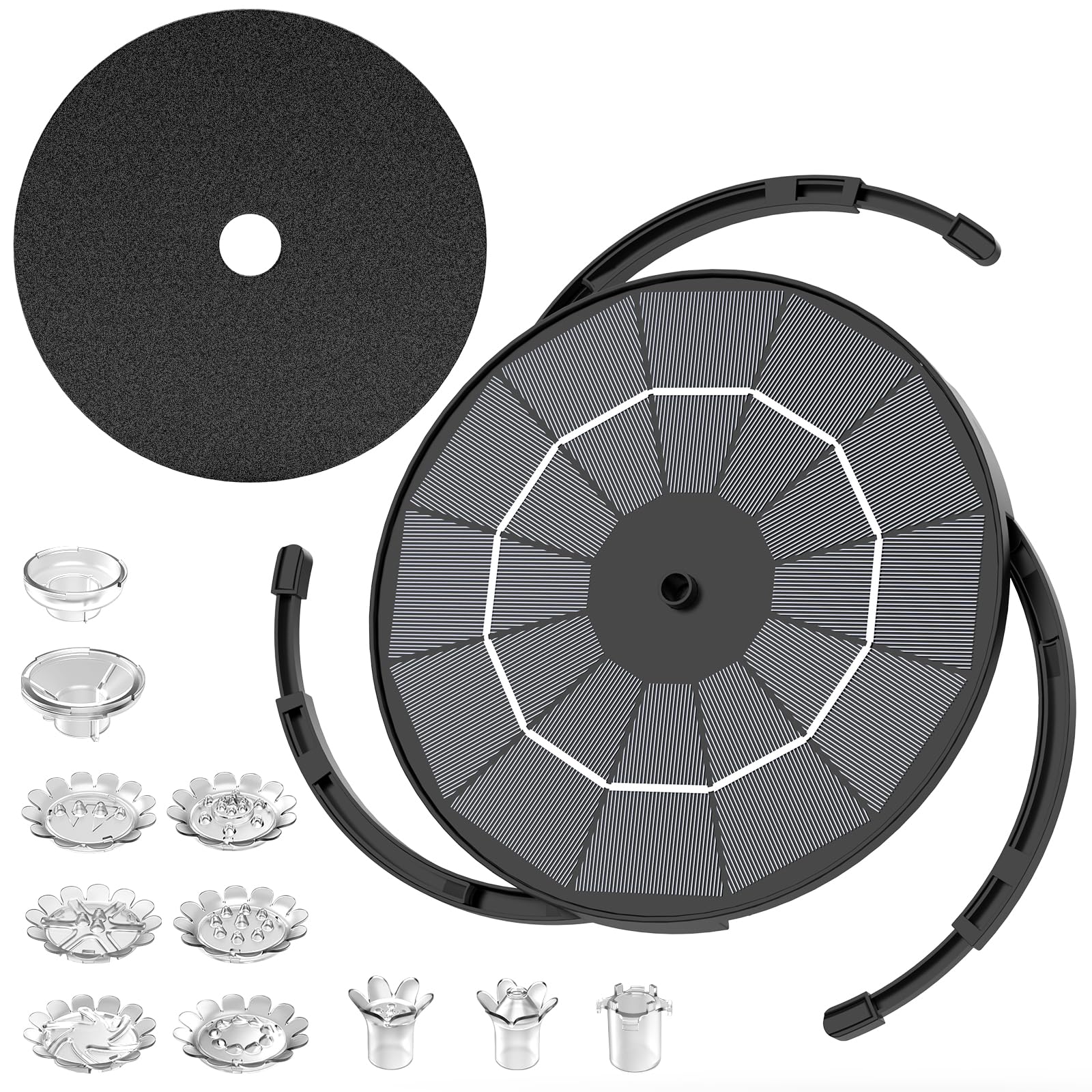AISITIN all-in-one outdoor fountain kit suitable for ponds and courtyards