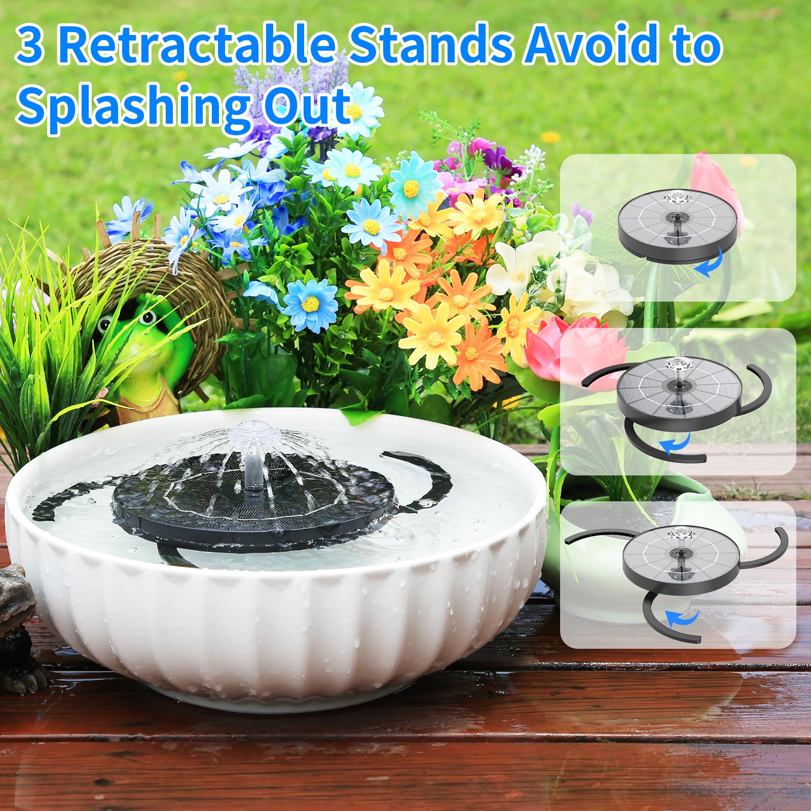 AISITIN removable pump filter shown for easy debris blocking.