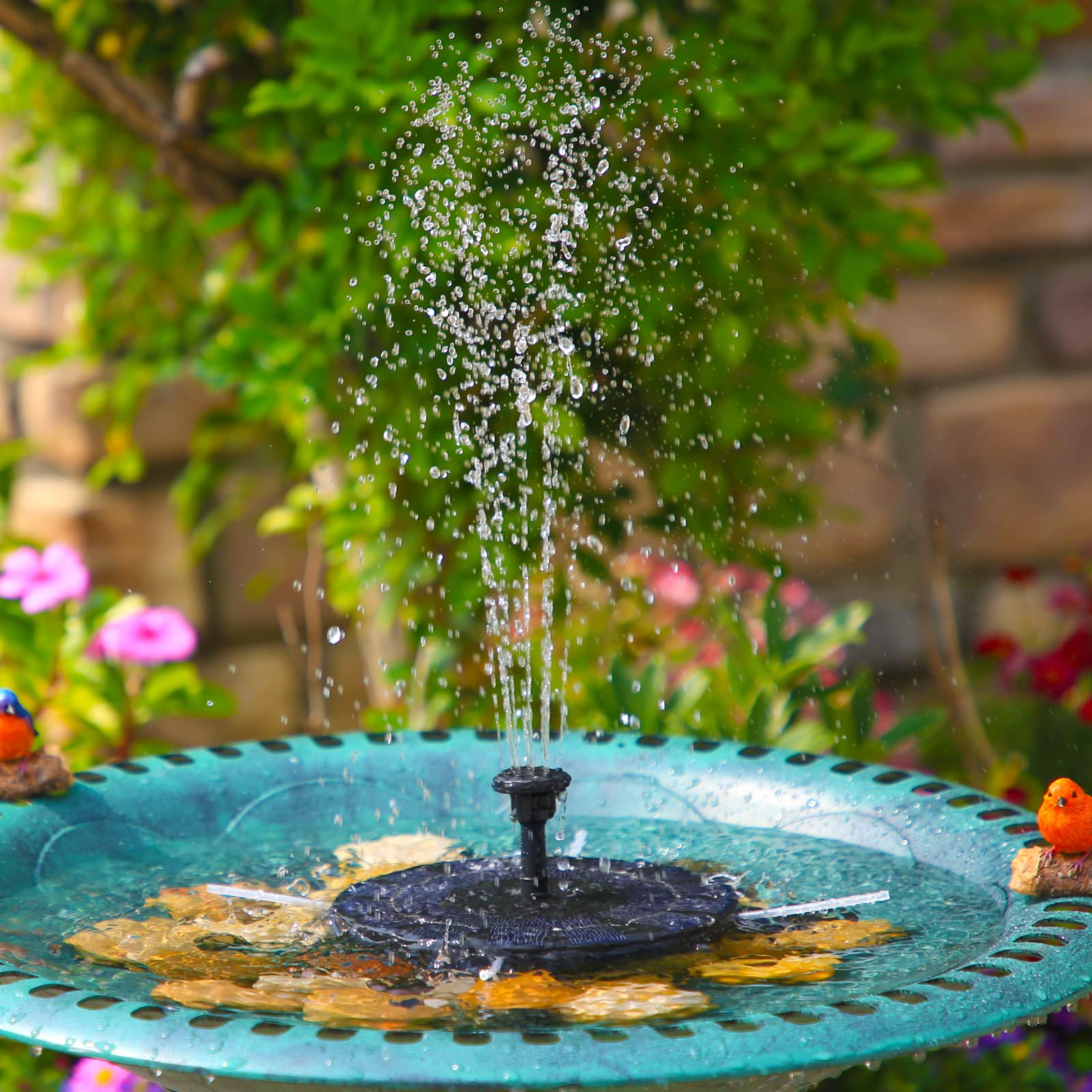AISITIN six-nozzles-spray-patterns produce diverse water shapes for outdoor display