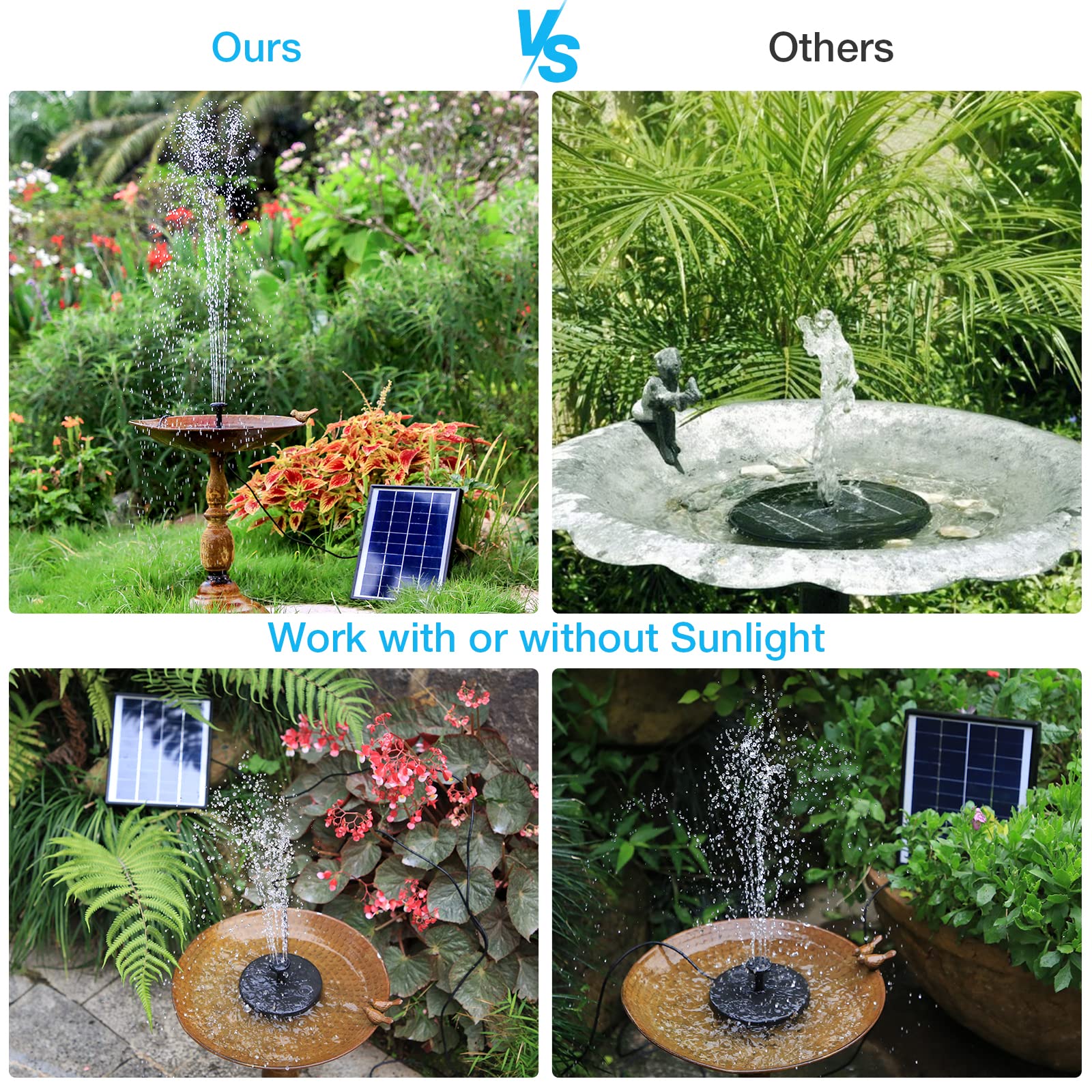 AISITIN auto-off protection prevents dry-running when water is low
