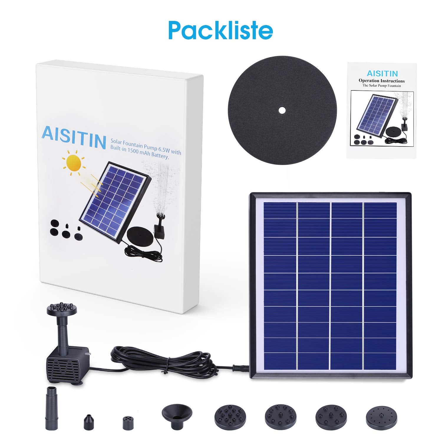 AISITIN maintenance tips keep the fountain clean and functioning smoothly