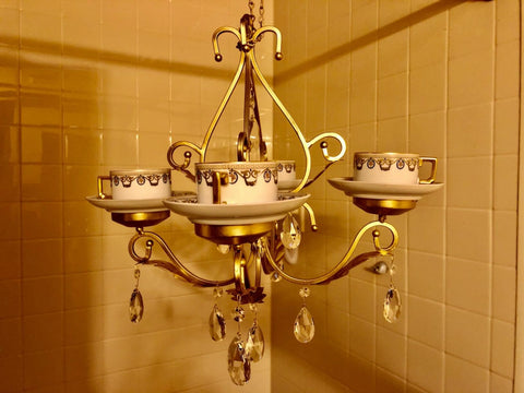 Aiskaer chandelier-lamp decor set for elegant lighting