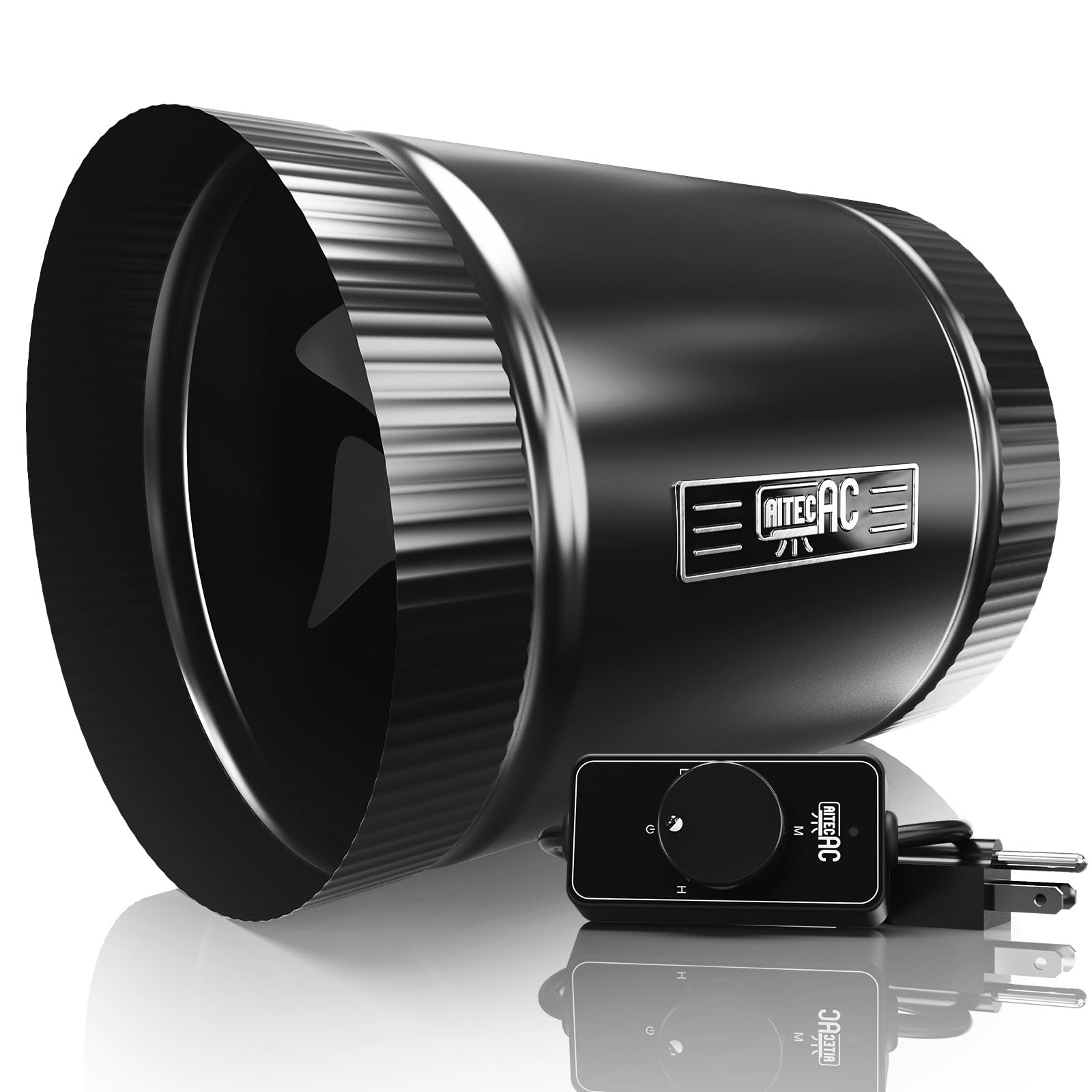 AITECAC oblique flow blades boosting wind pressure