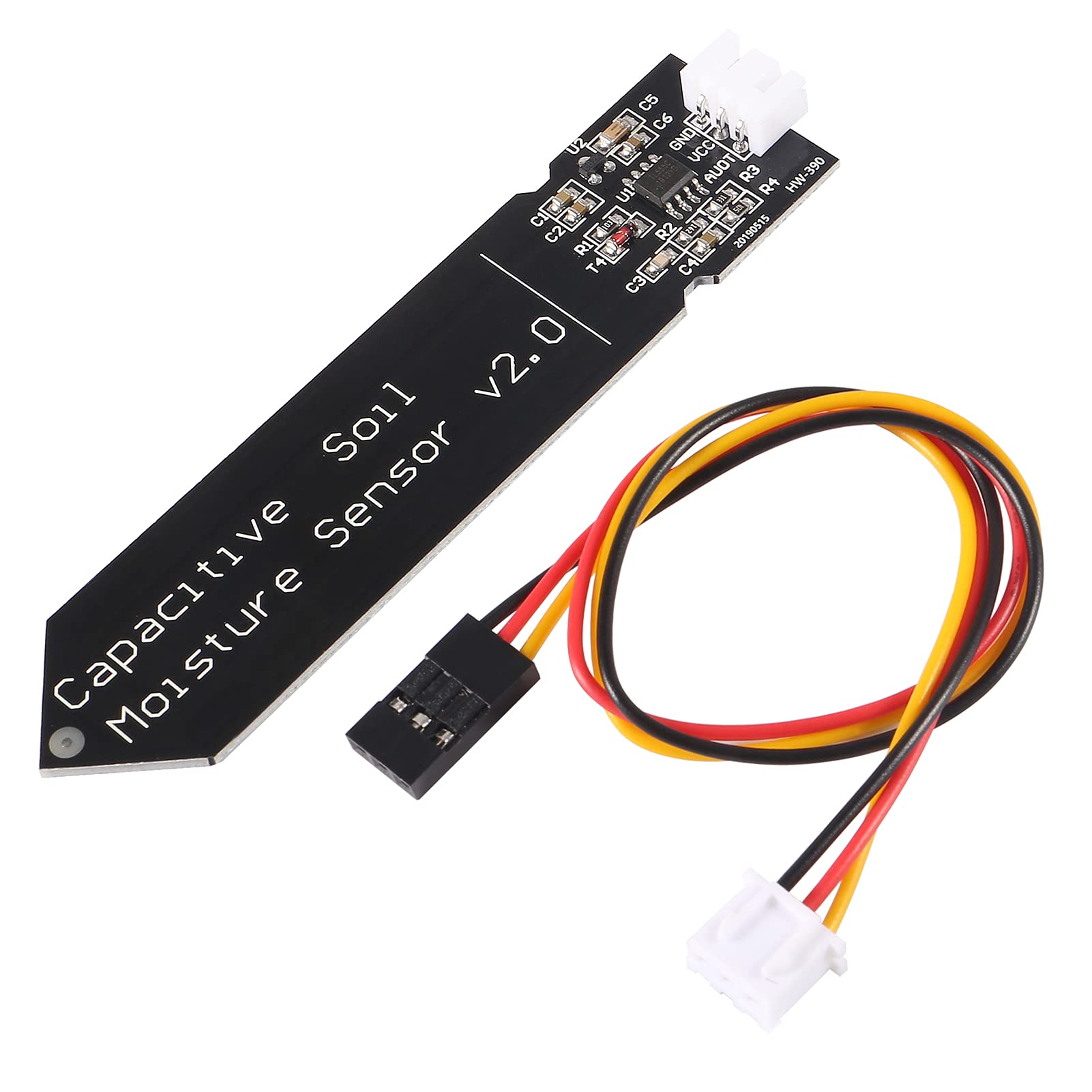 AITRIP sensor connected to Arduino or Raspberry Pi for moisture sensing