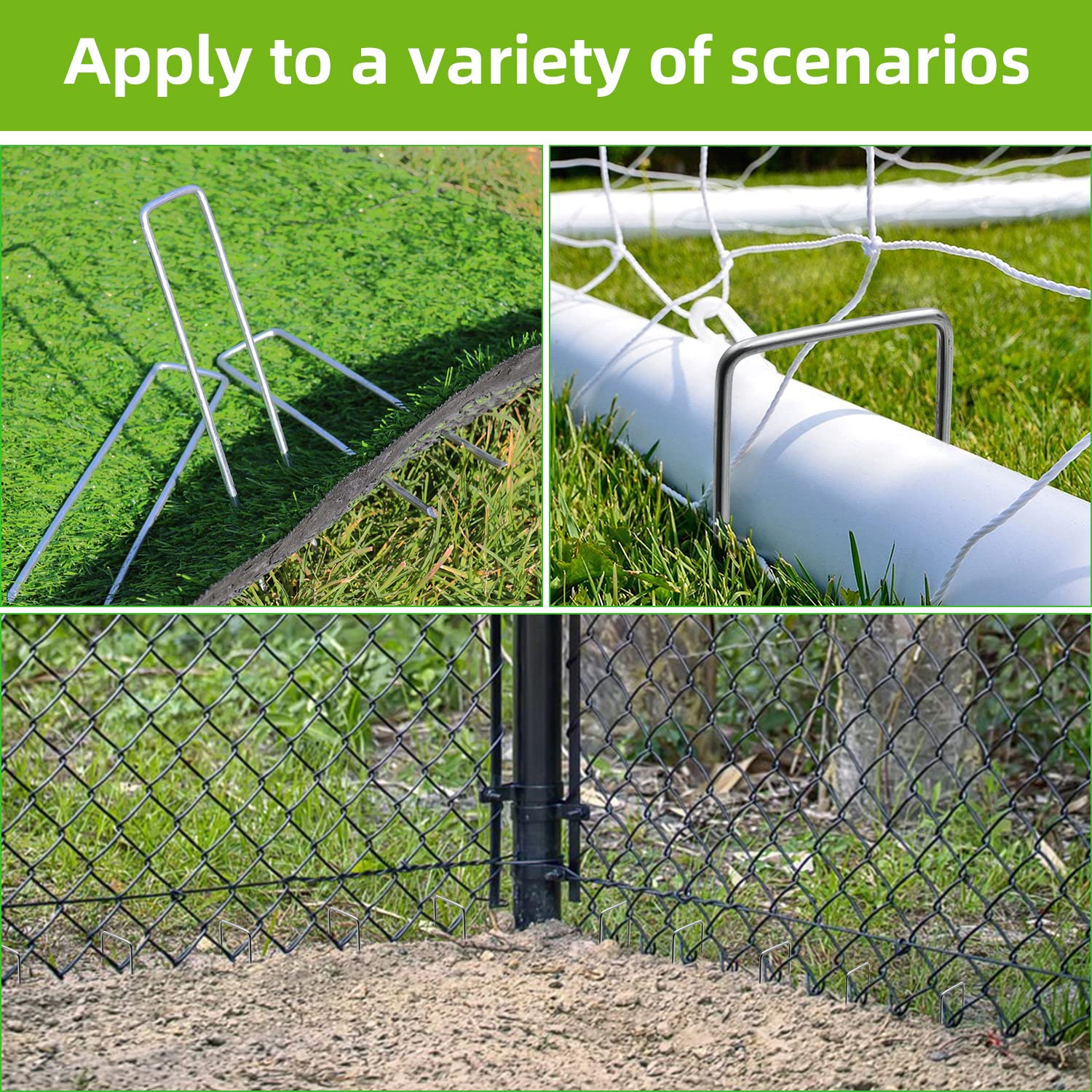 AiTuiTui animal-deterrent stakes guard fence lines from digging