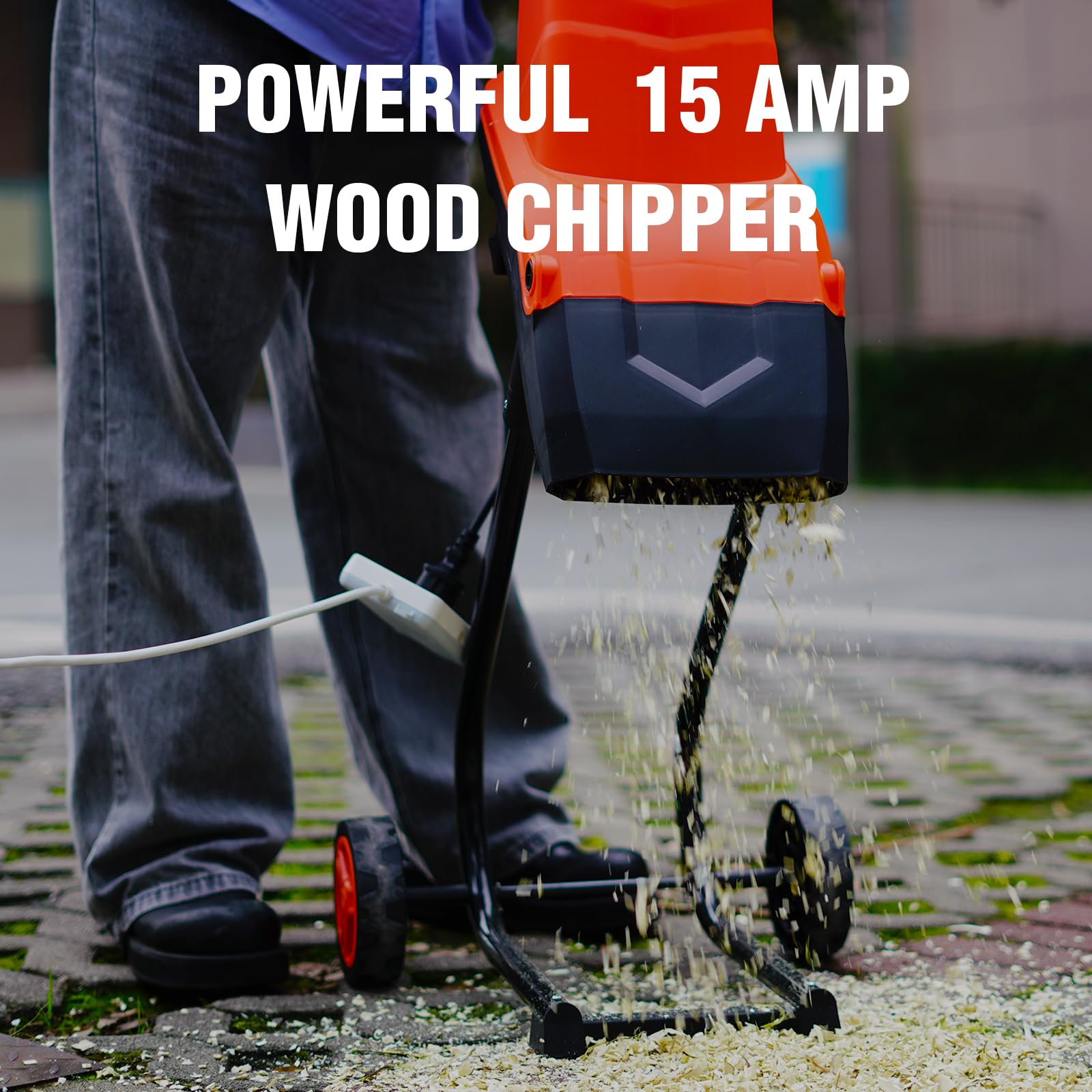 AIVOLT hopper safety lid ensures protection during operation.