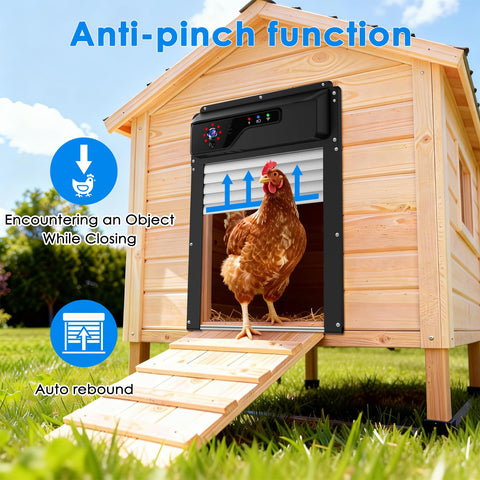 Aiwaylar alarm and sensor detect wildlife near the coop